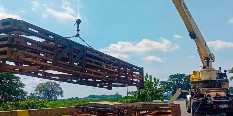 Se ponen en marcha las obras de reparación en el puente Mocá