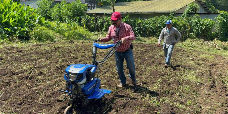 Preparan suelos para banco de semillas en Suchitepéquez