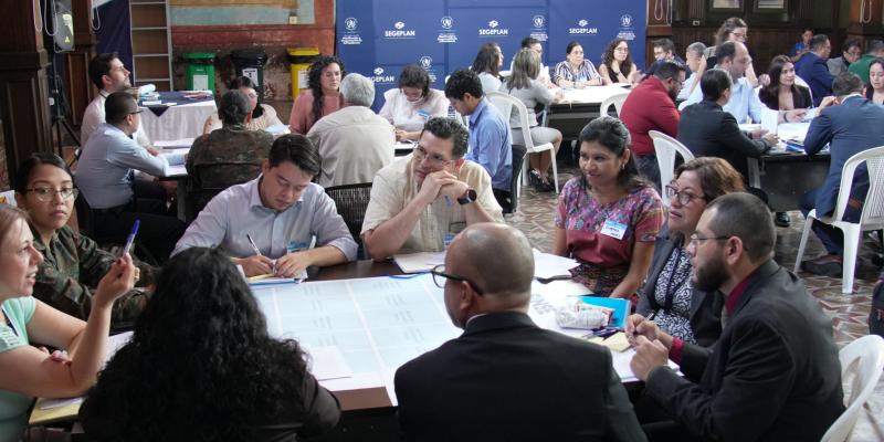 La reunión de trabajo se desarrollo en la Antigua Casa de la Lotería. 