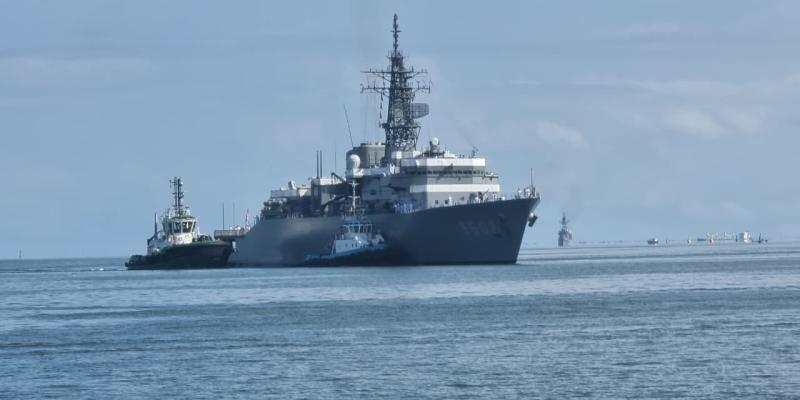 Visita oficial a Guatemala del Escuadrón de Entrenamiento de la Fuerza Naval de Autodefensa del Japón.