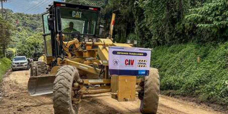 Covial inicia trabajos de mantenimiento en la Ruta Nacional 18 para mejorar la vida de las familias jalapanecas