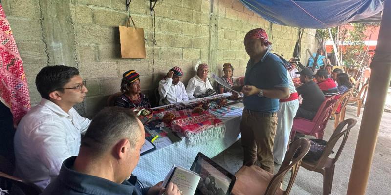 Construyendo una agenda de trabajo en el territorio junto al pueblo Achí