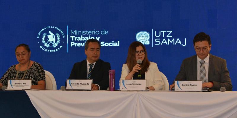 Conversatorio sobre mercado laboral y pueblos indígenas
