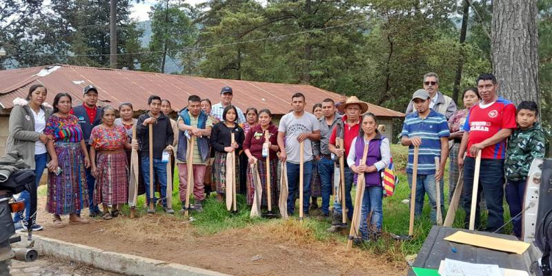 Familias de Huehuetenango y San Marcos reciben insumos agrícolas