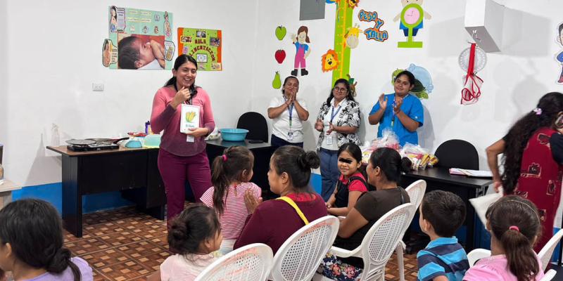 Fortalecen atención integral a familias con niños en situación de desnutrición aguda