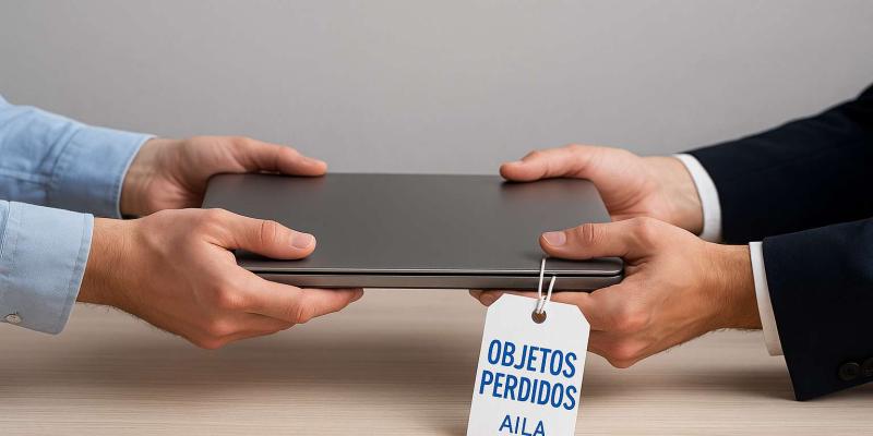 Entre maletas y emociones… a veces algo se olvida. Descubre cómo recuperar tus objetos perdidos en el AILA.