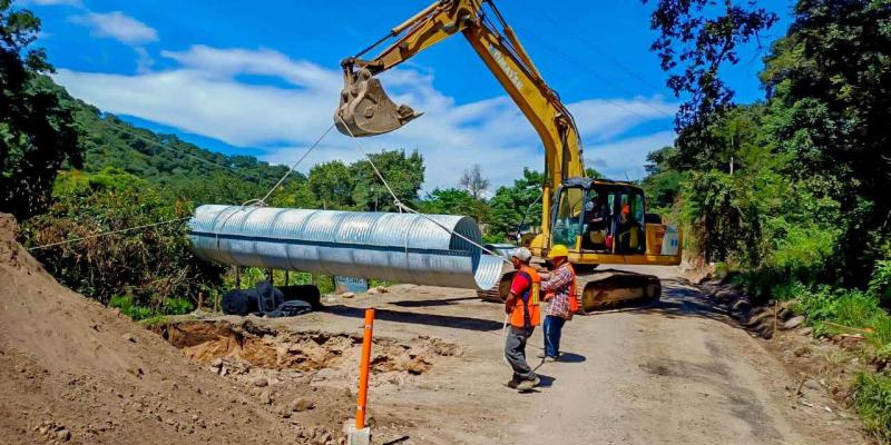 Caminos retoma proyecto vial en Jalapa: más de 21 mil vecinos serán beneficiados  