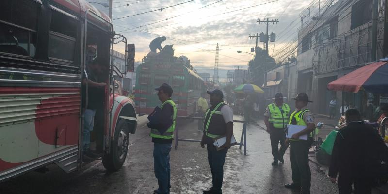 DGT refuerza acciones de supervisión vehicular en la Ciudad Capital