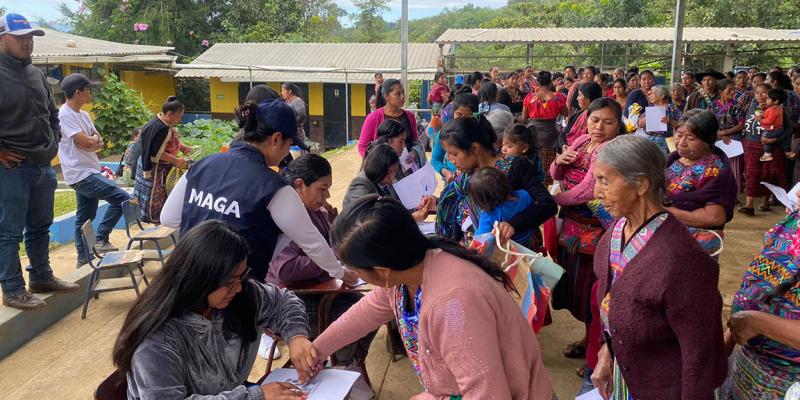 Reconocen esfuerzo de comunidades rurales por fortalecer seguridad alimentaria