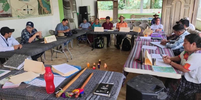Trabajando en el territorio junto a comunidades de Alta Verapaz