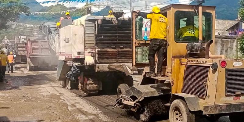 Avanzan trabajos en La Mesilla, Huehuetenango