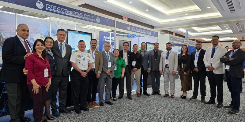 Puertos de Guatemala presentan avances en su transformación digital durante REPICA 2025