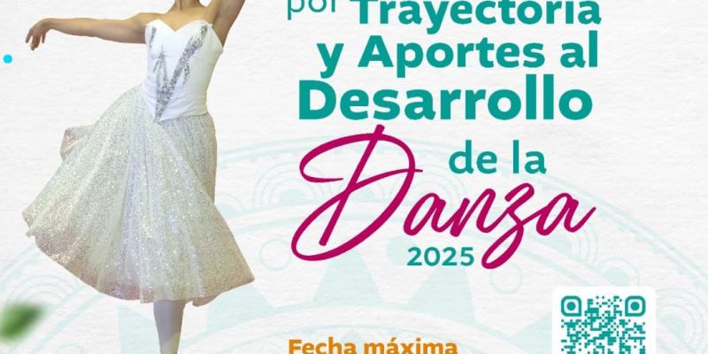 Premio por Trayectoria y Aportes al Desarrollo de la Danza 2025