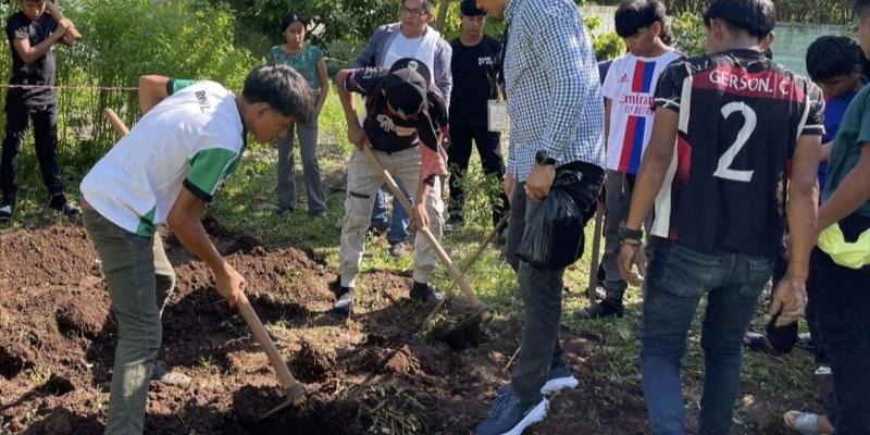 Huerto comunal fortalece la nutrición en centro de salud