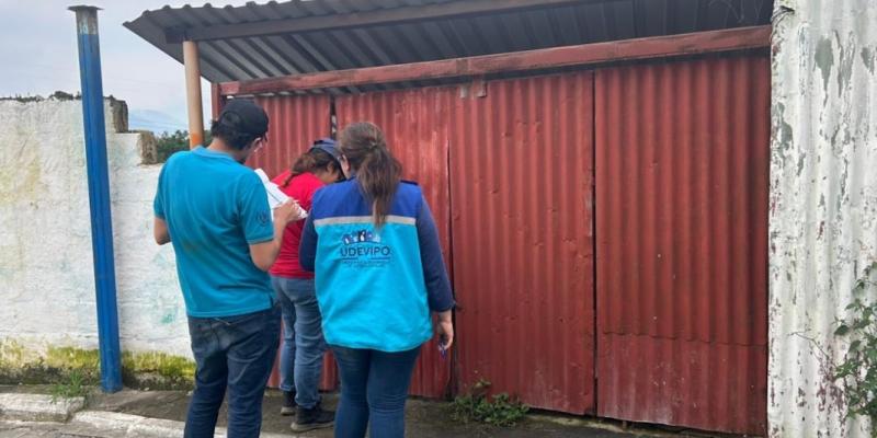 Udevipo gestiona soluciones habitacionales para familias en situación de vulnerabilidad