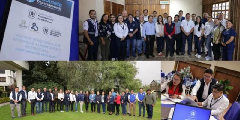 San Marcos y Retalhuleu avanzan en la segunda fase de las Agendas Territoriales en Seguridad Alimentaria y Nutricional