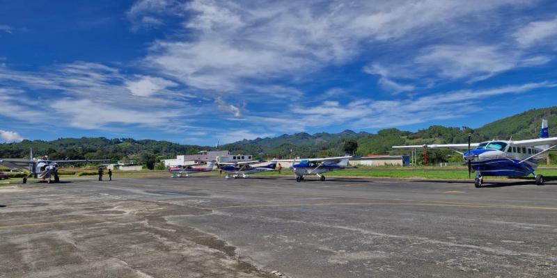 El Aeródromo de Cobán se consolida como motor de conectividad y desarrollo en Alta Verapaz