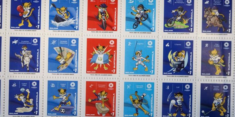 Correos de Guatemala lanza sellos conmemorativos de los XII Juegos Centroamericanos 