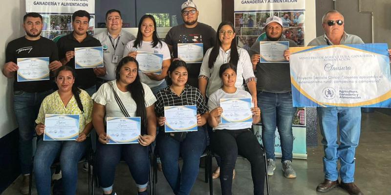 Culmina ciclo del Servicio Cívico de 405 jóvenes 