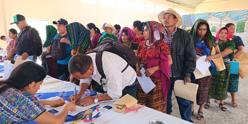 Fortalecen desarrollo comunitario con programa Alimentos por Acciones