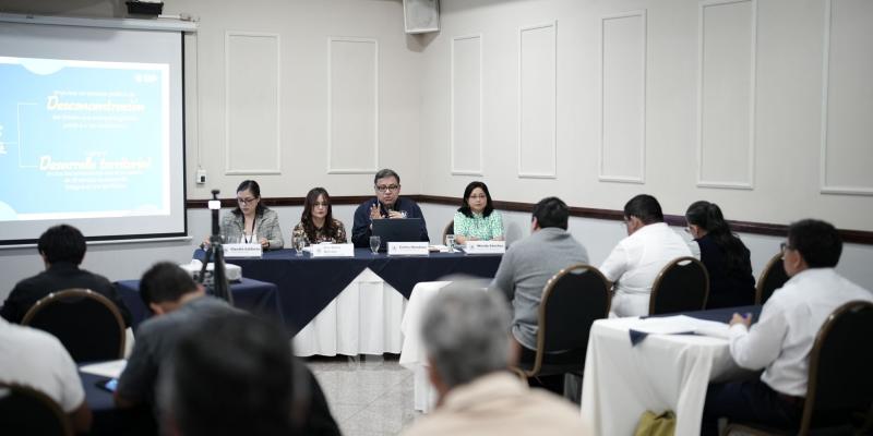 El taller dirigido a actores locales gubernamentales de siete departamentos fue promovido por SEGEPLAN y por SCEP.