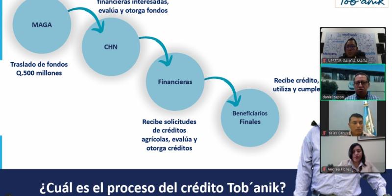 Numerosa participación en el Webinar “Conociendo el Crédito Tobanik