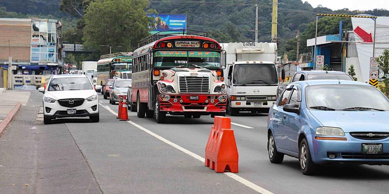 Evalúan implementación de carril reversible a la altura de San Lucas (CA-1 Occidente)