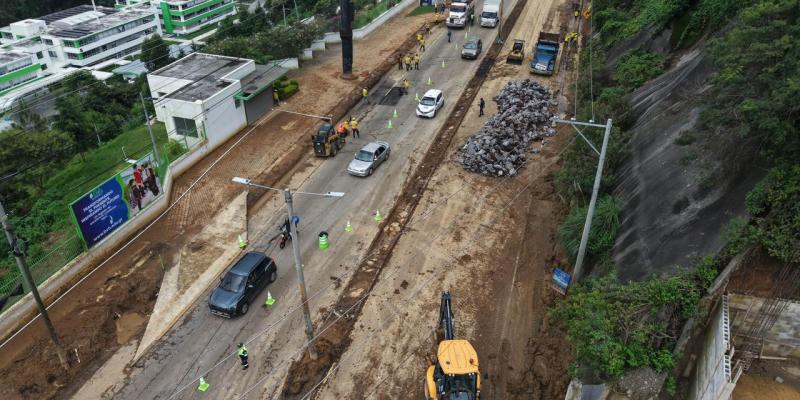 Habilitan dos carriles para vehículos livianos en el km 24
