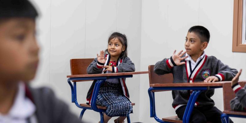 UCEE entrega Módulo Educativo en Paraje Chiramírez: un nuevo espacio digno para más de 75 estudiantes de Totonicapán