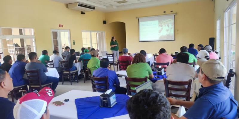 Personal de Agrocarnes S.A. aprende acerca de bienestar animal