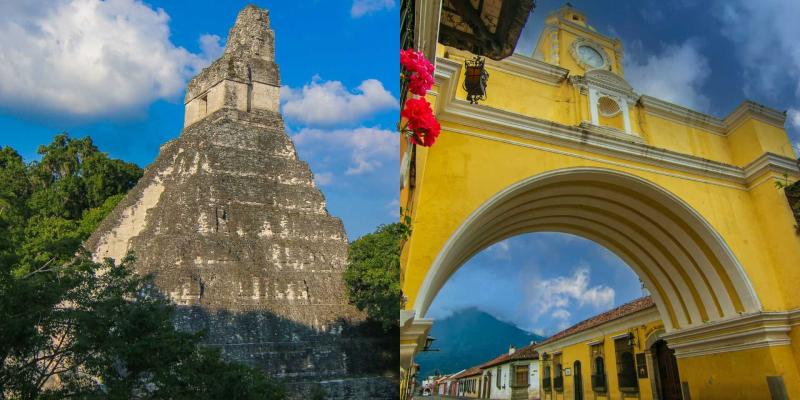 Tikal y la Antigua Guatemala celebran 46 años de su declaración como Patrimonio de la Humanidad