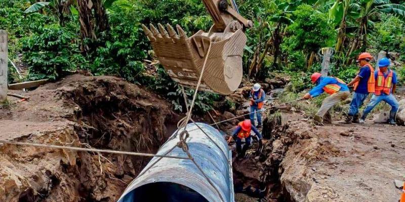 Avanzan obras entre Acceso Miramundo, Laguneta, San Carlos Alzatate y Morazán