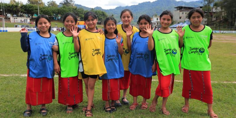  programa “Juego Limpio” en Nebaj, Quiché