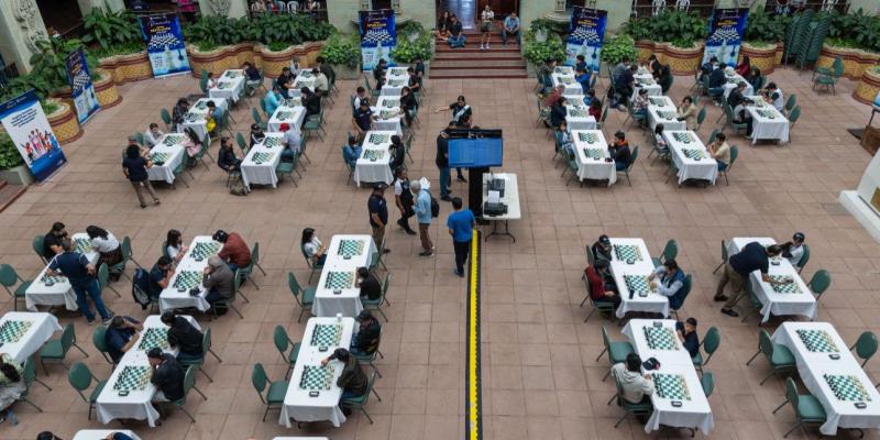 Unos 300 ajedrecistas se dieron cita en el Palacio Nacional de la Cultura