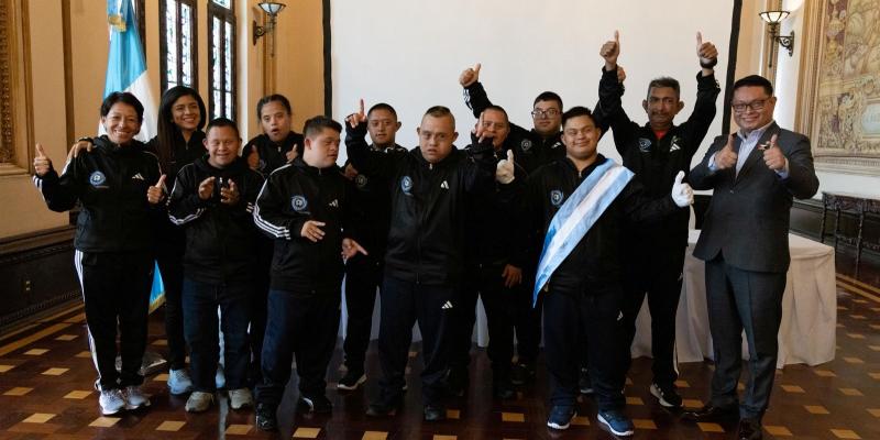 Futsal Down Guatemala Juramentado