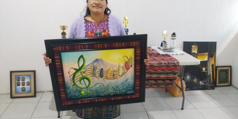 concurso de pintura San Juan Comalapa