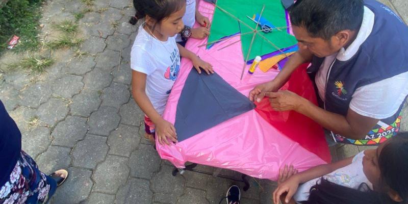 Barriletes en Cubulco, Baja Verapaz