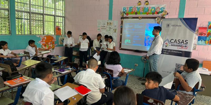 Taller de cine  San Luis Jilotepeque