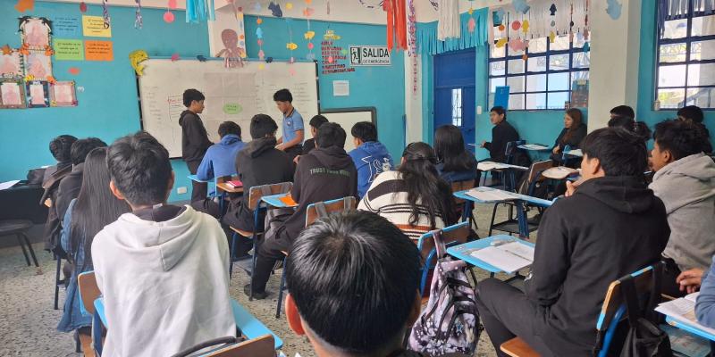 San Ildefonso Ixtahuacán promueven la cultura de paz