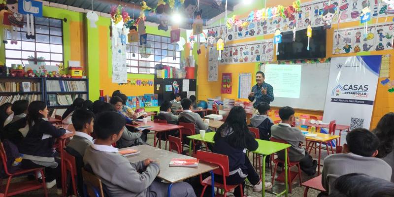 Fortalecen el uso del idioma Mam en San Marcos