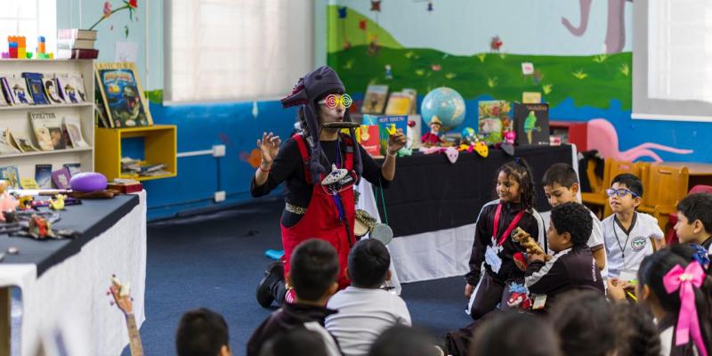 Ajolontropo en le Biblioteca Nacional 