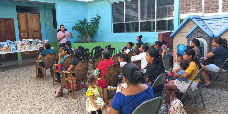 Acompañamiento nutricional para fortalecer el bienestar de la niñez en Champerico