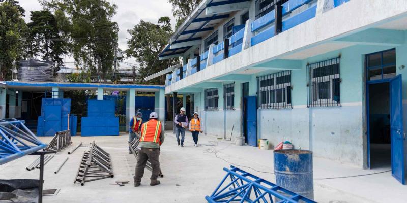 Remozamiento del Centro Educativo EOUM No. 841 El Paraíso 1