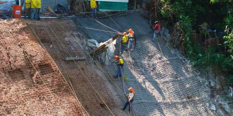Covial ampliará la protección de taludes entre la Avenida Hincapié y Boca del Monte 
