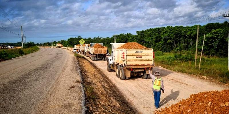 Arranca la fase previa al asfalto en el Libramiento de Sayaxché