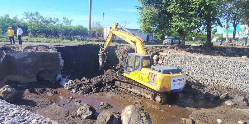 Covial inicia sustitución de tuberías en el km 80.9 de la CA-2 Occidente 