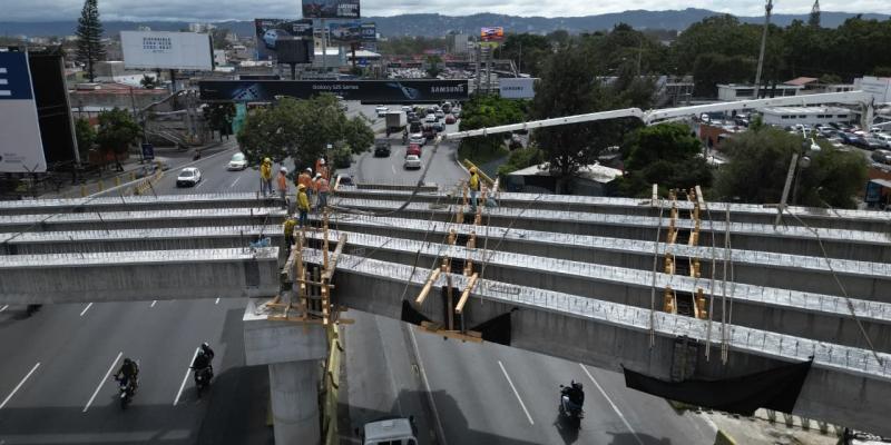 Cierre parcial esta noche por trabajos en paso a desnivel de la Calzada Roosevelt
