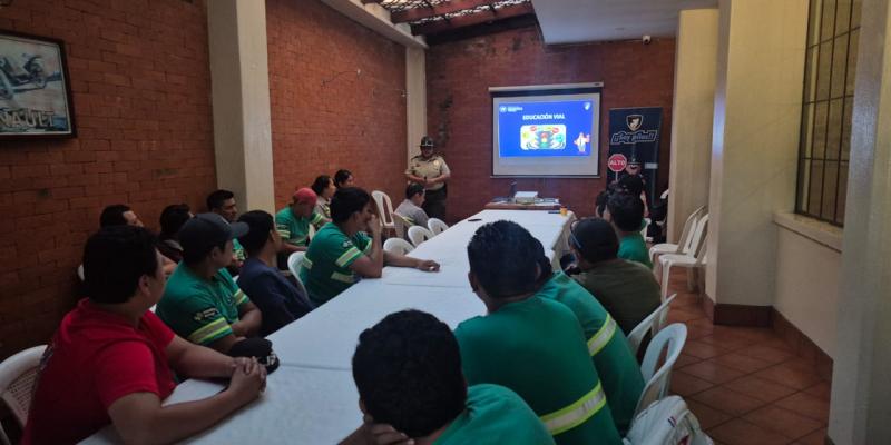 Provial refuerza la seguridad vial en el Ingenio Pantaleón con capacitación a conductores