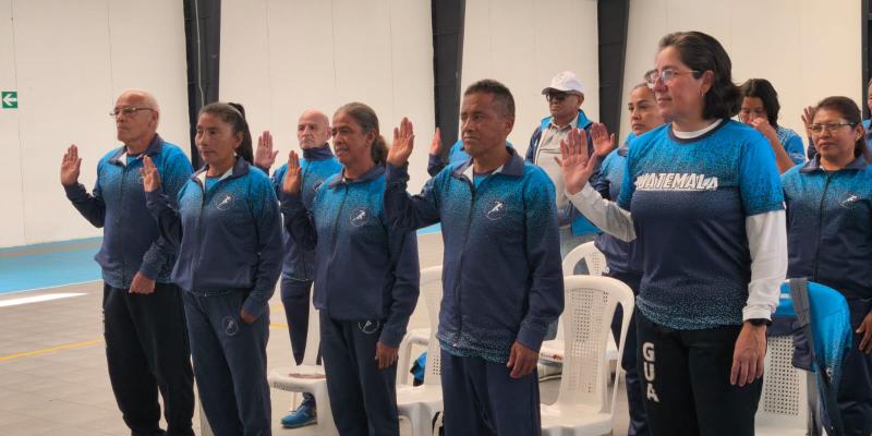 Atletas máster representarán a Guatemala en México, Chile y EE. UU.