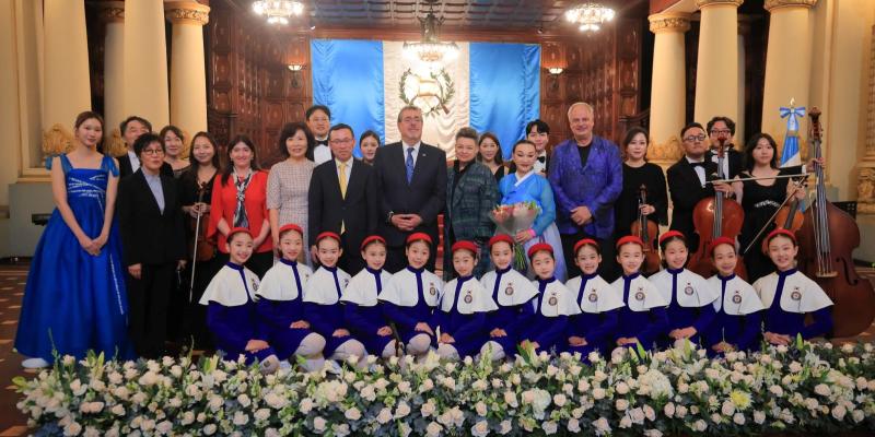 Guatemala y Corea en el gran concierto de Paz y Amistad